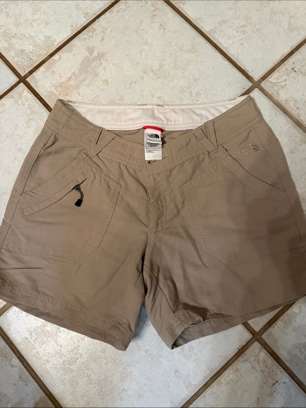 The North Face Women's Khaki Outdoor Shorts